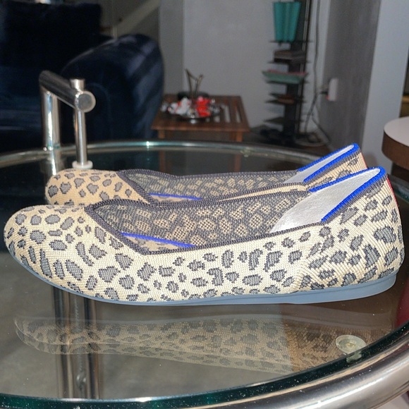 🐆Rothy’s Rounded Flat Cheetah Print shoes - Picture 4 of 6